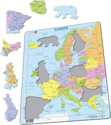 Układanka Mapa Europa polityczna Maxi - Larsen