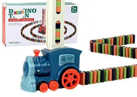 Układanka domino pociąg z dźwiękiem - Leantoys