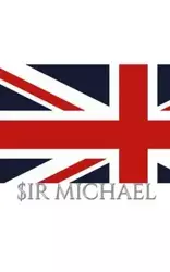 Union Jack UK  British Flag  Sir Michael Drawing writing Journal - Michael Huhn