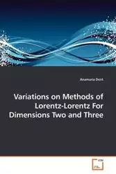 Variations on Methods of Lorentz-Lorentz For Dimensions Two and Three - Anamaria Dent