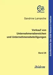 Verkauf von Unternehmensbereichen und Unternehmensbeteiligungen. - Lamarche Sandrine