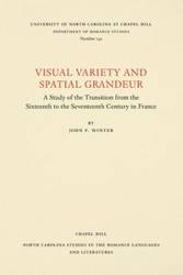 Visual Variety and Spatial Grandeur - Winter John F.