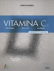 Vitamina C1 ćwiczenia + wersja cyfrowa - Aida Rodriguez, Sara Almuina