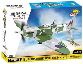 WWII Supermarine Spitfire Mk.VB. Historical Collection 352 kl. - Cobi