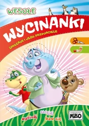 Wesołe wycinanki. Dinozaur i jego przyjaciele - Wydawnictwo NIKO