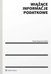 Wiążące informacje podatkowe - Beata Rogowska-Rajda