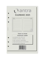 Wkład kalendarzowy 2025 A5/DNS - Antra