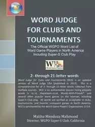 Word Judge for Clubs and Tournaments - Mahmood Maliha Mendoza