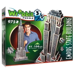 Wrebbit 3d puzzle. Empire State Building. 975 elementów