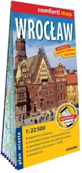 Wrocław - plan miasta 1:22 500 laminowany - praca zbiorowa