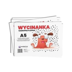 Wycinanka samoprzylepna A5 (10szt) - Wektor