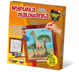 Wypukła Malowanka Zoo - Żyrafa - Mirage Hobby