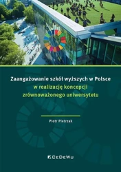 Zaangażowanie szkół wyższych w Polsce... - Piotr Pietrzak