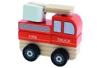 Zabawka drewniana Straż pożarna - Trefl