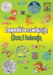 Zagadki rozwiązuje. Liczę i koloruję - praca zbiorowa