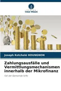 Zahlungsausfälle und Vermittlungsmechanismen innerhalb der Mikrofinanz - Joseph HOUNGNON Kotcholé