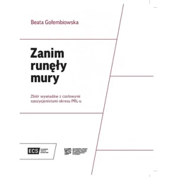 Zanim runęły mury. Zbiór wywiadów z czołowymi opozycjonistami okresu PRL-u - BEATA GOŁEMBIOWSKA