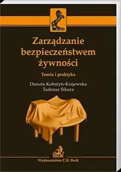 Zarządzanie bezpieczeństwem żywności - prof. dr Danuta hab. Kołożyn-Krajewska, prof. dr