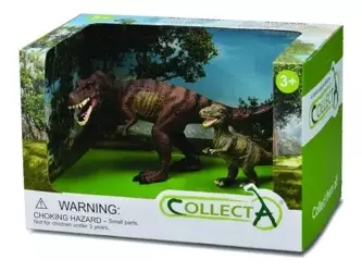 Zestaw 2 dinozaurów - Collecta