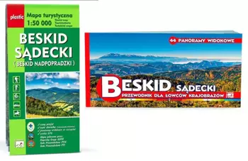 Zestaw dla łowców krajobrazów. Beskid Sądecki mapa