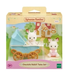 Zestaw z bliźniakami królików z wózkiem dziecięcym - Sylvanian Families