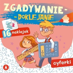 Zgadywanie-doklejanie. Cyferki - Sabina Grabias