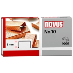 Zszywki miedziowane No 10 x 1000 - Novus