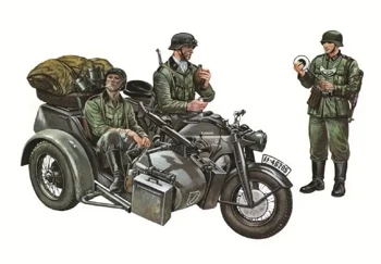 Zundapp KS750 with Sidecar - Italeri