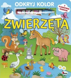 Zwierzęta. Odkryj kolor - Mirosława Kwiecińska