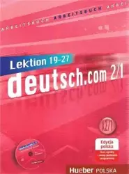 deutsch.com 2/1, Arbeitsbuch mit CD, edycja polska. - praca zbiorowa