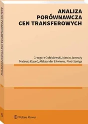 eBook Analiza porównawcza cen transferowych - Grzegorz Gołębiowski