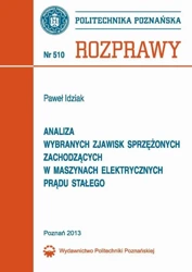 eBook Analiza wybranych zjawisk sprzężonych zachodzących  w maszynach elektrycznych - Paweł Idziak