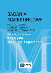 eBook Badania marketingowe - Krystyna Mazurek-Łopacińska epub mobi