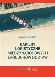 eBook Bariery logistyczne międzynarodowych łańcuchów dostaw - Zbigniew Bentyn