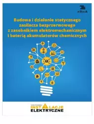 eBook Budowa i działanie statycznego zasilacza bezprzerwowego z zasobnikiem elektromechanicznym i baterią akumulatorów chemicznych - Wiltor Suliga