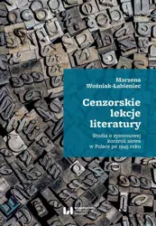 eBook Cenzorskie lekcje literatury - Marzena Woźniak-Łabieniec