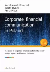 eBook Corporate financial communication in Poland - Karol M. Klimczak mobi epub