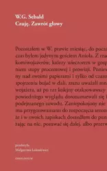 eBook Czuję Zawrót głowy - W. G. Sebald epub mobi