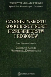 eBook Czynniki wzrostu konkurencyjności przedsiębiorstw i regionów - Włodzimierz Karaszewski