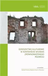 eBook Dziedzictwo kulturowe w kontekście wyzwań zrównoważonego rozwoju - Michał Pawleta mobi epub