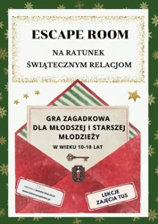 eBook ESCAPE ROOM Na ratunek świątecznym relacjom dla dzieci w wieku 10-18 lat - Katarzyna Skoczylas-Płuska