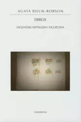 eBook Erros Mesjański witalizm i filozofia - Agata Bielik-Robson