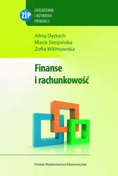 eBook Finanse i rachunkowość - Alina Dyduch