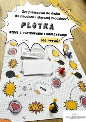 eBook Gra planszowa "Plotka. Rzecz o plotkowaniu i obgadywaniu" dla młodzieży 10+ Pomoc edukacyjna do druku - Katarzyna Skoczylas-Płuska