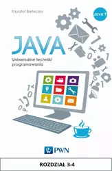 eBook JAVA. Uniwersalne techniki programowania. Rozdział 3-4 - Krzysztof Barteczko epub mobi