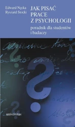 eBook Jak pisać prace z psychologii. Poradnik dla studentów i badaczy - Ryszard Stocki