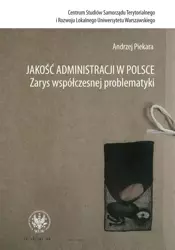 eBook Jakość administracji w Polsce - Andrzej Piekara