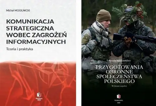 eBook KOMUNIKACJA STRATEGICZNA W PRZYGOTOWANIU OBRONNYM Pakiet 2 książki - Urszula Staśkiewicz epub mobi