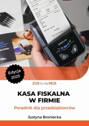 eBook Kasa fiskalna w firmie - Justyna Broniecka