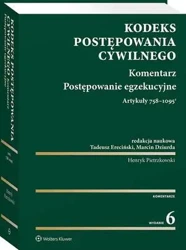 eBook Kodeks postępowania cywilnego. Komentarz. Postępowanie egzekucyjne. Art. 758-1095(1) - Tadeusz Ereciński epub